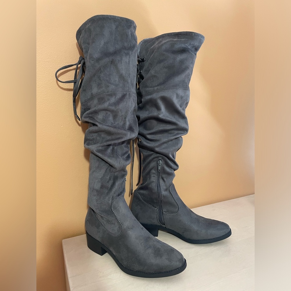 Lexie & Abbie “Jessa” over the knee boots